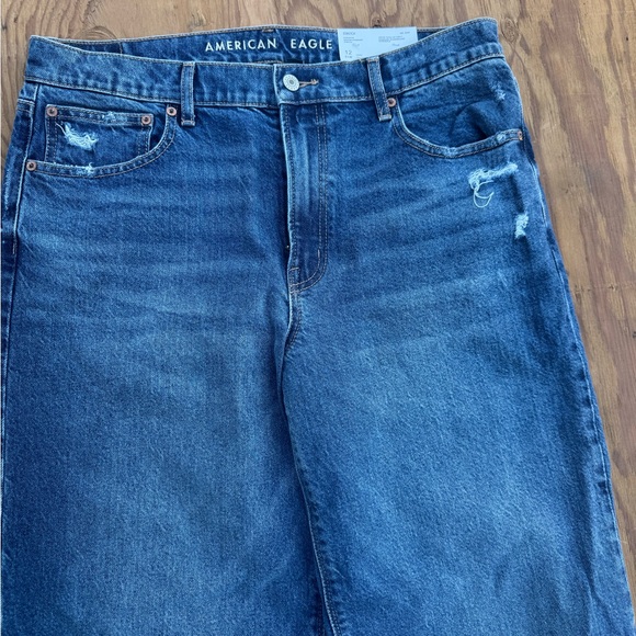 American Eagle women’s stretch stovepipe 12 long high rise nwt - Picture 4 of 8